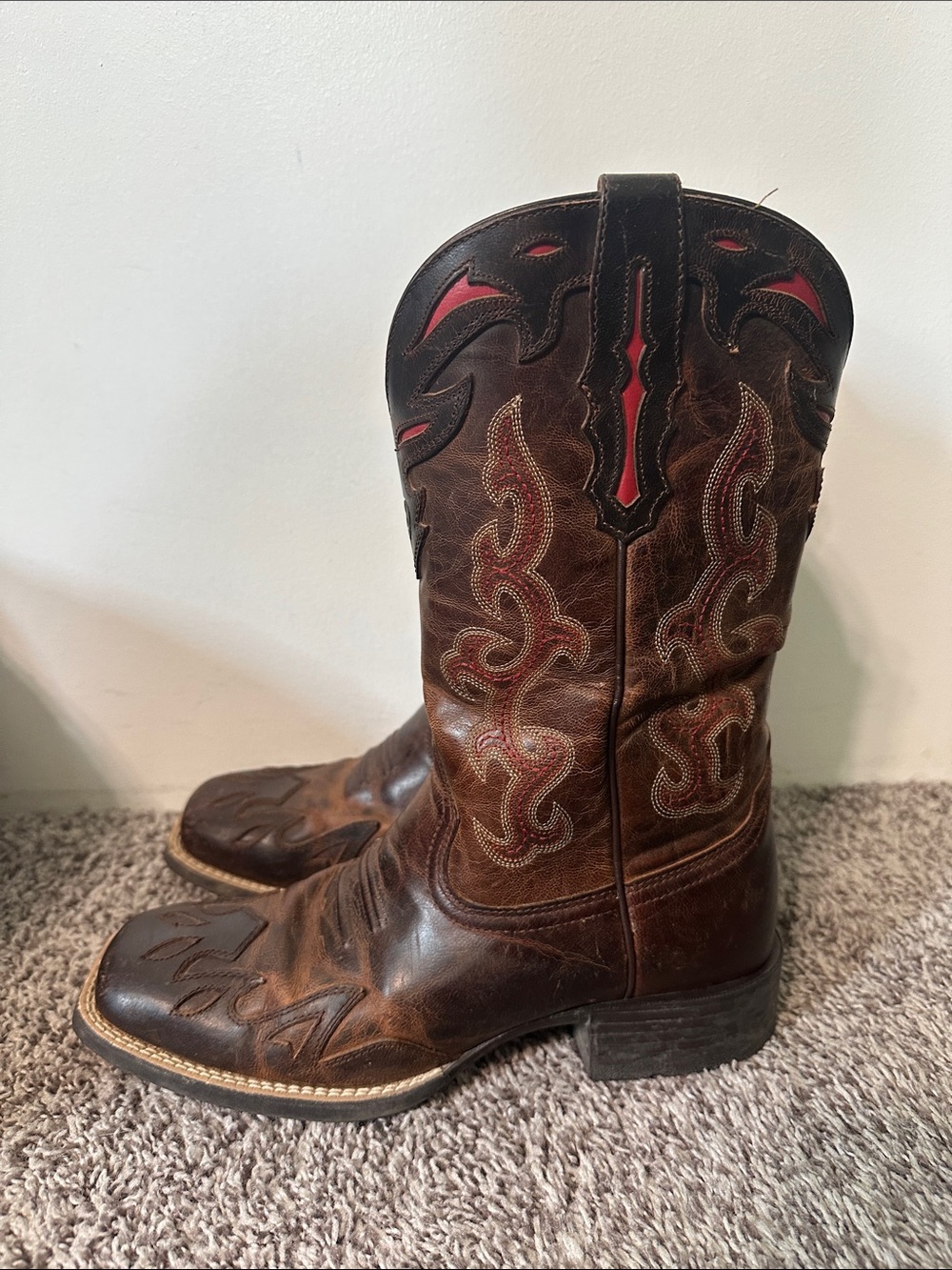 Ariat Western Boots Women’s Cowboy Sidekick Size 7.5 - Picture 2 of 14